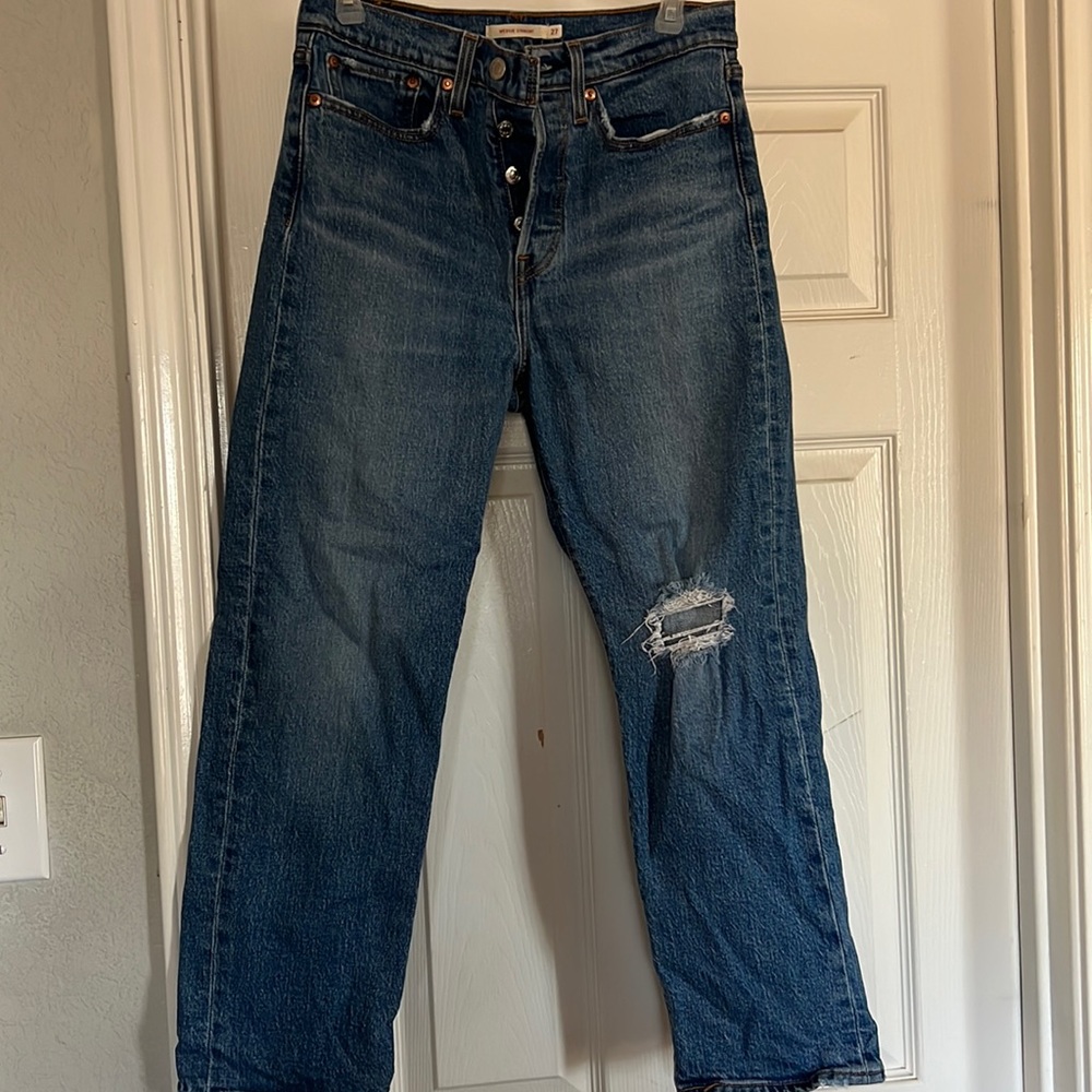 Levi’s “Wedgie Straight” Jeans